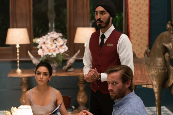 Nazanin Boniadi (Zahra), Armie Hammer (David), Dev Patel (Arjun) zdroj: imdb.com