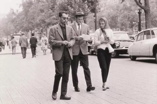 Jean-Luc Godard (Self), Jean-Paul Belmondo (Self), Jean Seberg (Self) zdroj: imdb.com