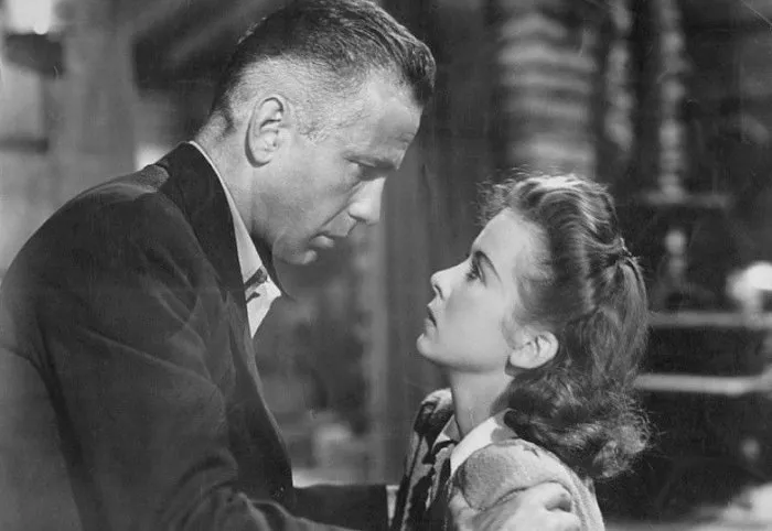 Humphrey Bogart (Roy Earle), Ida Lupino (Marie Garson) zdroj: imdb.com