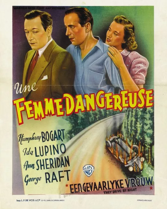 Humphrey Bogart, Gale Page, George Raft zdroj: imdb.com